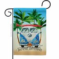 Patio Trasero Summer Adventure Summertime Fun & Sun 13 x 18.5 in. Double-Sided  Vertical Garden Flags for PA4072386